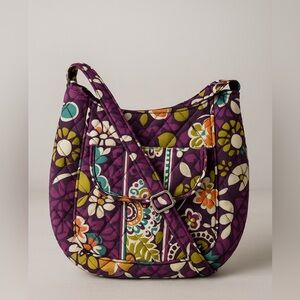 🌸 Vera Bradley Lizzy Crossbody Purse Retired Quilted Cotton Bag